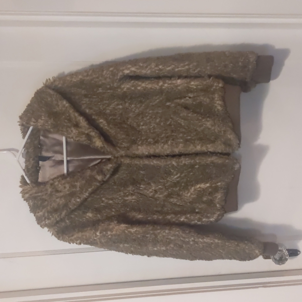 H&M faux fur jacket